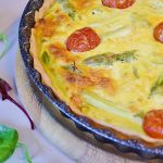 Impossible Quiche with Pastured Free Range Eggs